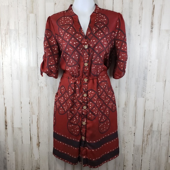 Banana Republic Dresses & Skirts - Banana Republic Womens Dress Red Floral Print